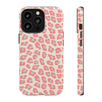 Peach Cheetah iPhone Case