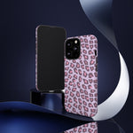 Purple Cheetah Tough Iphone Case