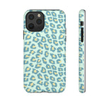 Green Cheetah Leopard Phone Case