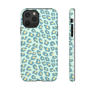 Green Cheetah Leopard Phone Case