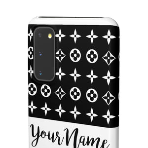 Personalized Floral Print Phone Case