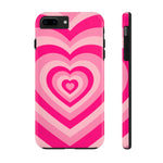 Pink Hearts iPhone Case