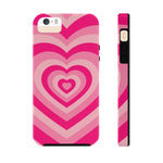 Pink Hearts iPhone Case