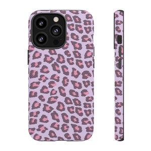 Purple Cheetah Tough Iphone Case