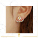 Cute Cherry Blossoms Flower Stud Earrings - Limitless Jewellery