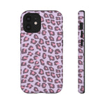 Purple Cheetah Tough Iphone Case