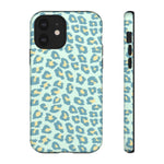 Green Cheetah Leopard Phone Case
