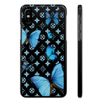 Butterfly Floral Print Slim Phone Case