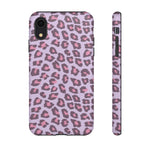 Purple Cheetah Tough Iphone Case