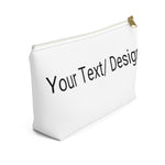 Personalized Accessory Pouch w T-bottom