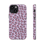 Purple Cheetah Tough Iphone Case