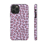 Purple Cheetah Tough Iphone Case