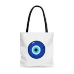 Evil Eye AOP Tote Bag