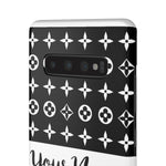 Personalized Floral Print Phone Case