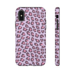 Purple Cheetah Tough Iphone Case