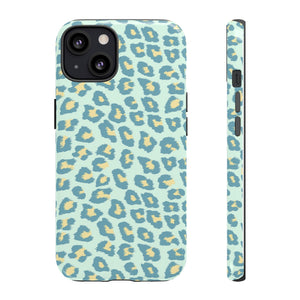 Green Cheetah Leopard Phone Case