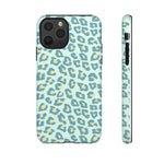 Green Cheetah Leopard Phone Case
