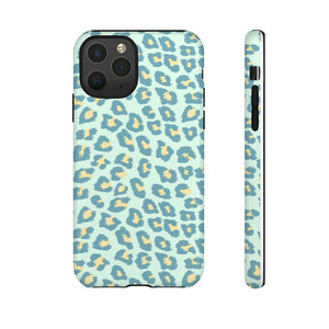 Green Cheetah Leopard Phone Case