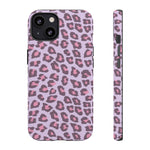 Purple Cheetah Tough Iphone Case