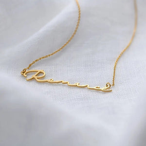 Personalized Multi Font Necklace