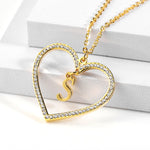 Heart Letter Necklace