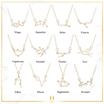Zodiac Constellation Sign Necklace - Limitless Jewellery