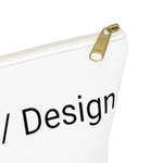 Personalized Accessory Pouch w T-bottom