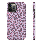 Purple Cheetah Tough Iphone Case