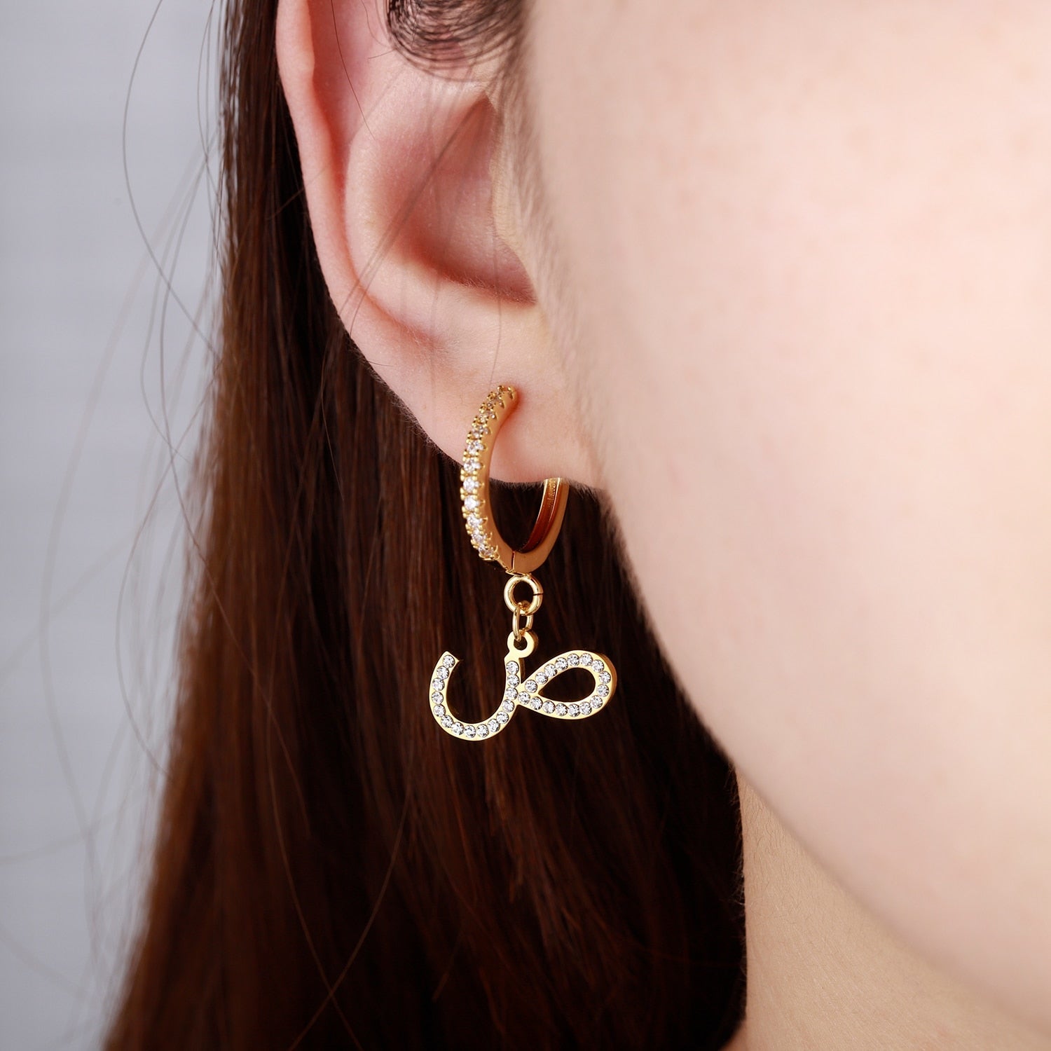 Arabic Letter Earrings - Limitless Jewellery