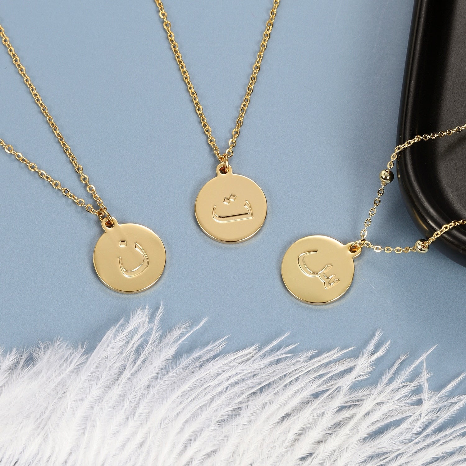 Arabic Letter Necklace - Limitless Jewellery