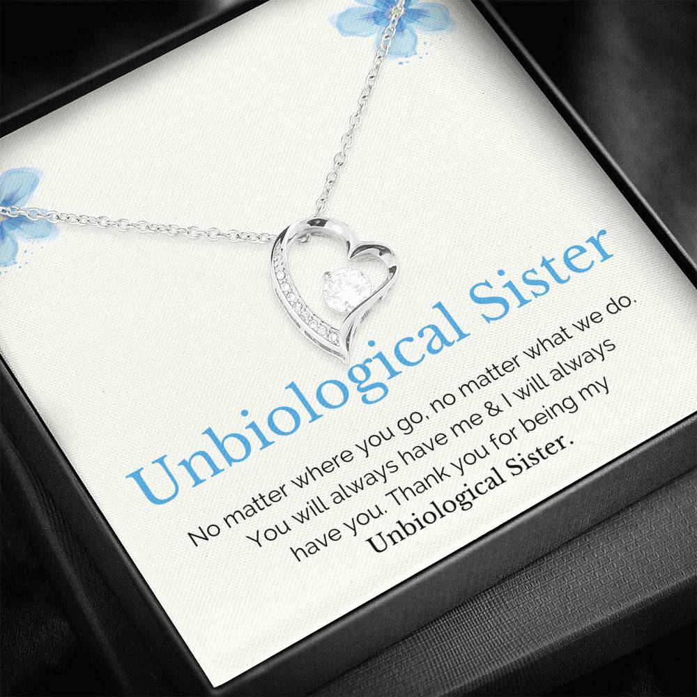 Unbiological Sister l Gift Necklaces