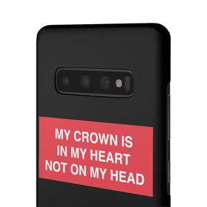 My Crown Is In My Heart Not On My Head - Limitless Jewellery