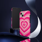 Pink Hearts iPhone Case