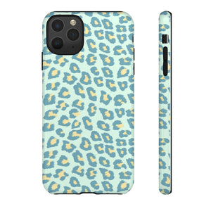 Green Cheetah Leopard Phone Case