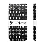 Personalized Floral Print Phone Case