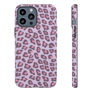 Purple Cheetah Tough Iphone Case
