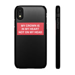 My Crown Is In My Heart Not On My Head - Limitless Jewellery