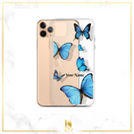 Personalized Transparent Butterfly iPhone Case - Limitless Jewellery