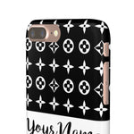 Personalized Floral Print Phone Case