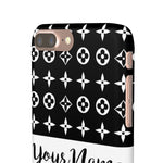 Personalized Floral Print Phone Case