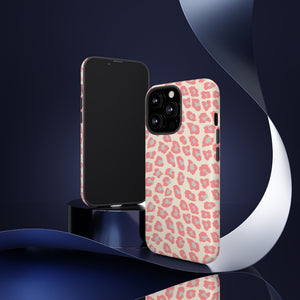 Peach Cheetah iPhone Case