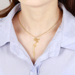 Personalized Flower Necklace
