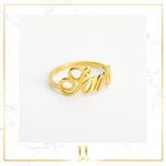 New Personalized Gold Women Ring - Limitless Jewellery