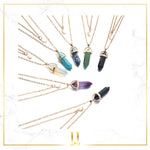 Natural Stone Moon Choker Necklace - Limitless Jewellery