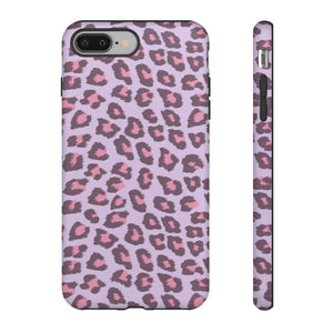Purple Cheetah Tough Iphone Case