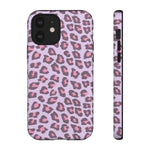 Purple Cheetah Tough Iphone Case