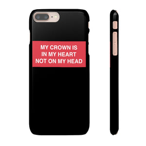 My Crown Is In My Heart Not On My Head - Limitless Jewellery