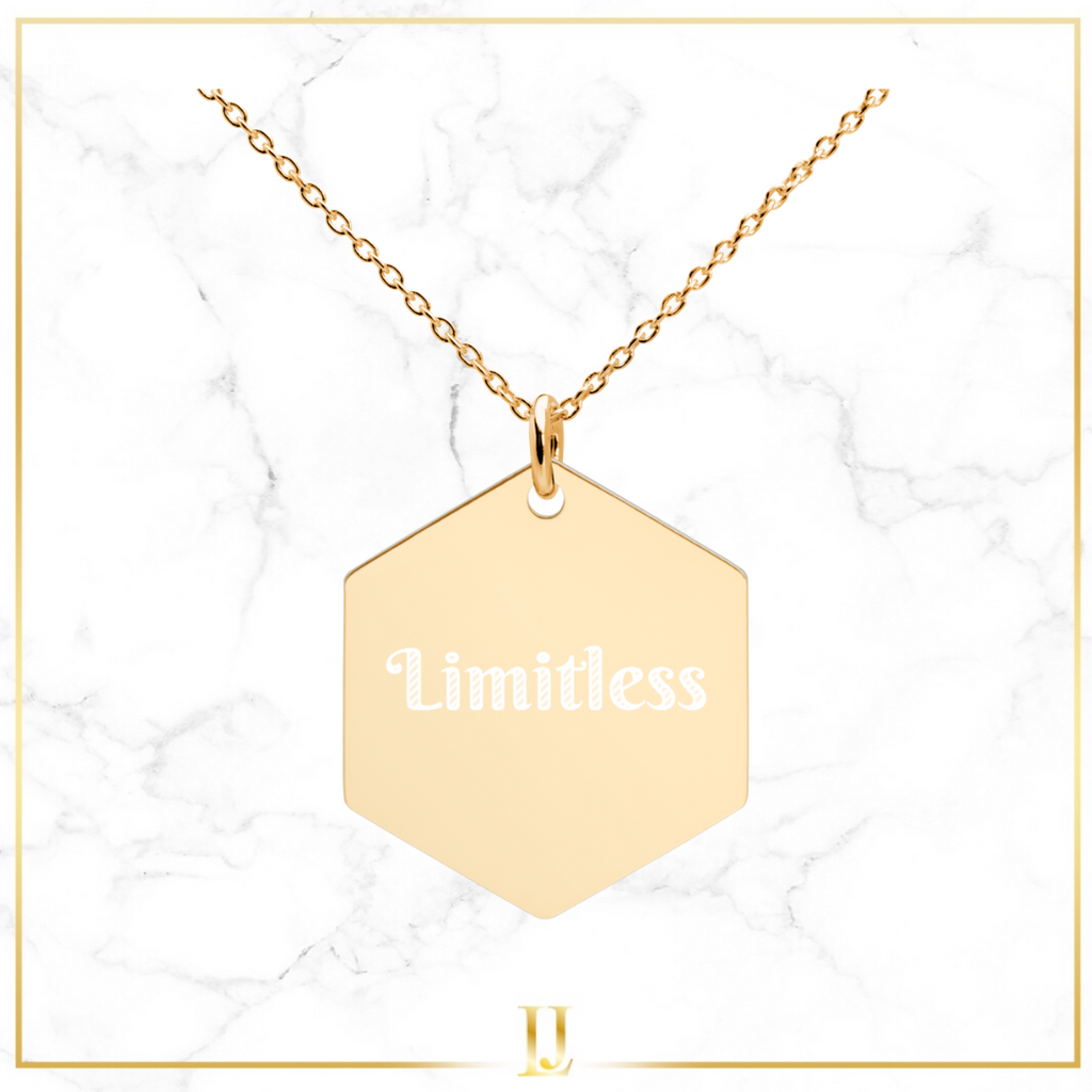Personalized Hexagon Necklace - Limitless Jewellery