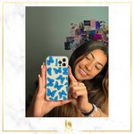Blue Butterflies iPhone Case