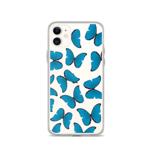 Blue Butterflies iPhone Case